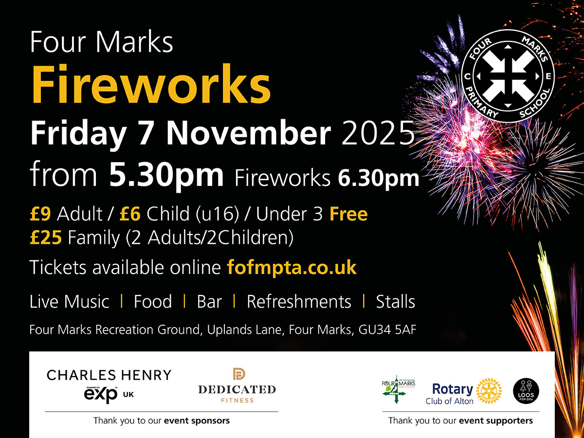 Fireworks in Four Marks